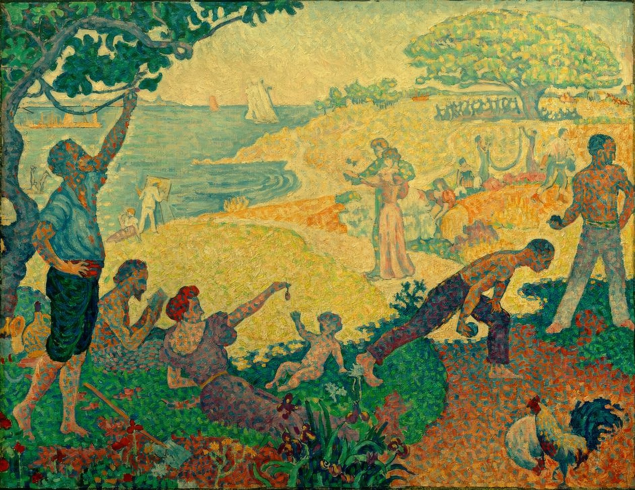 P. Signac, De tijd van harmonie door Paul Signac