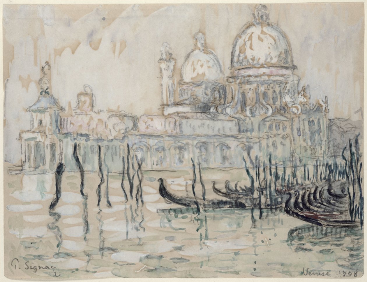 Venetië door Paul Signac