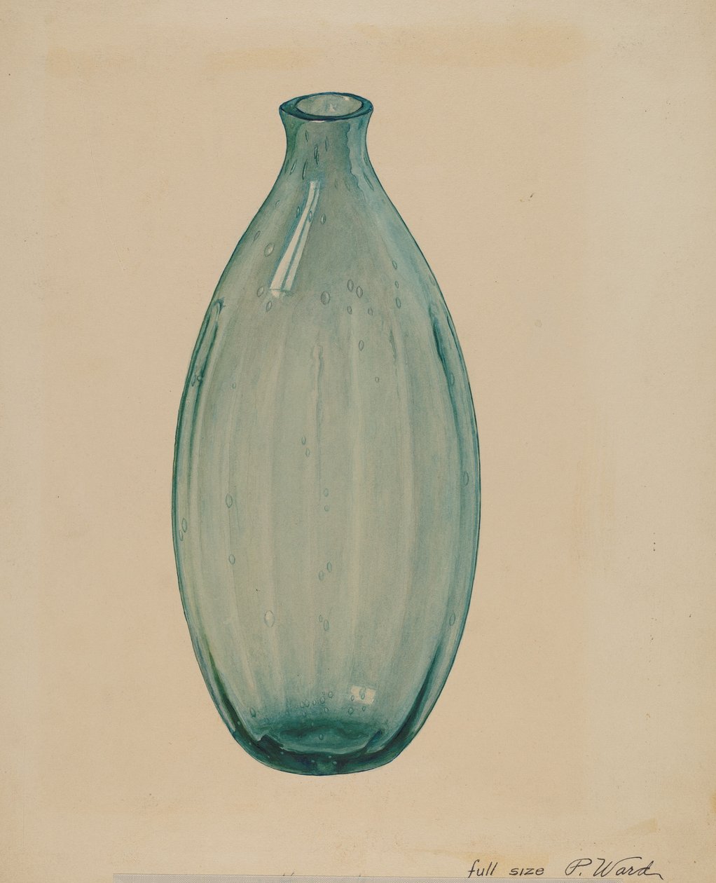 Fles door Paul Ward