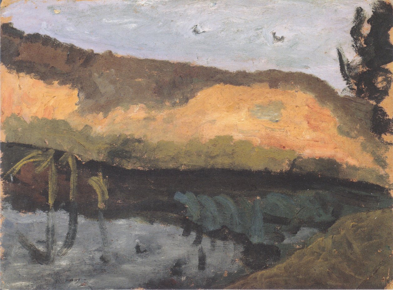 Zandkuil door Paula Modersohn Becker