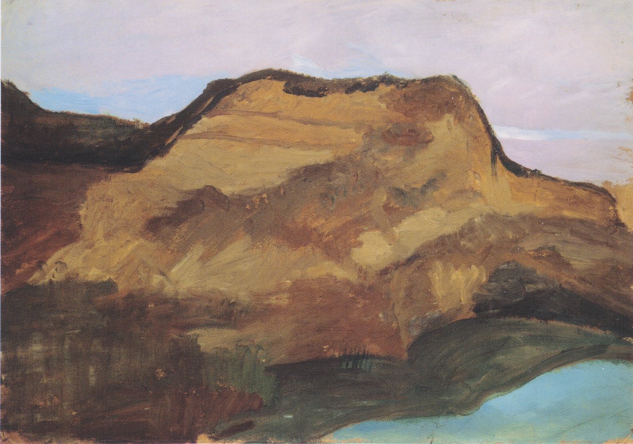Zandkuil door Paula Modersohn Becker
