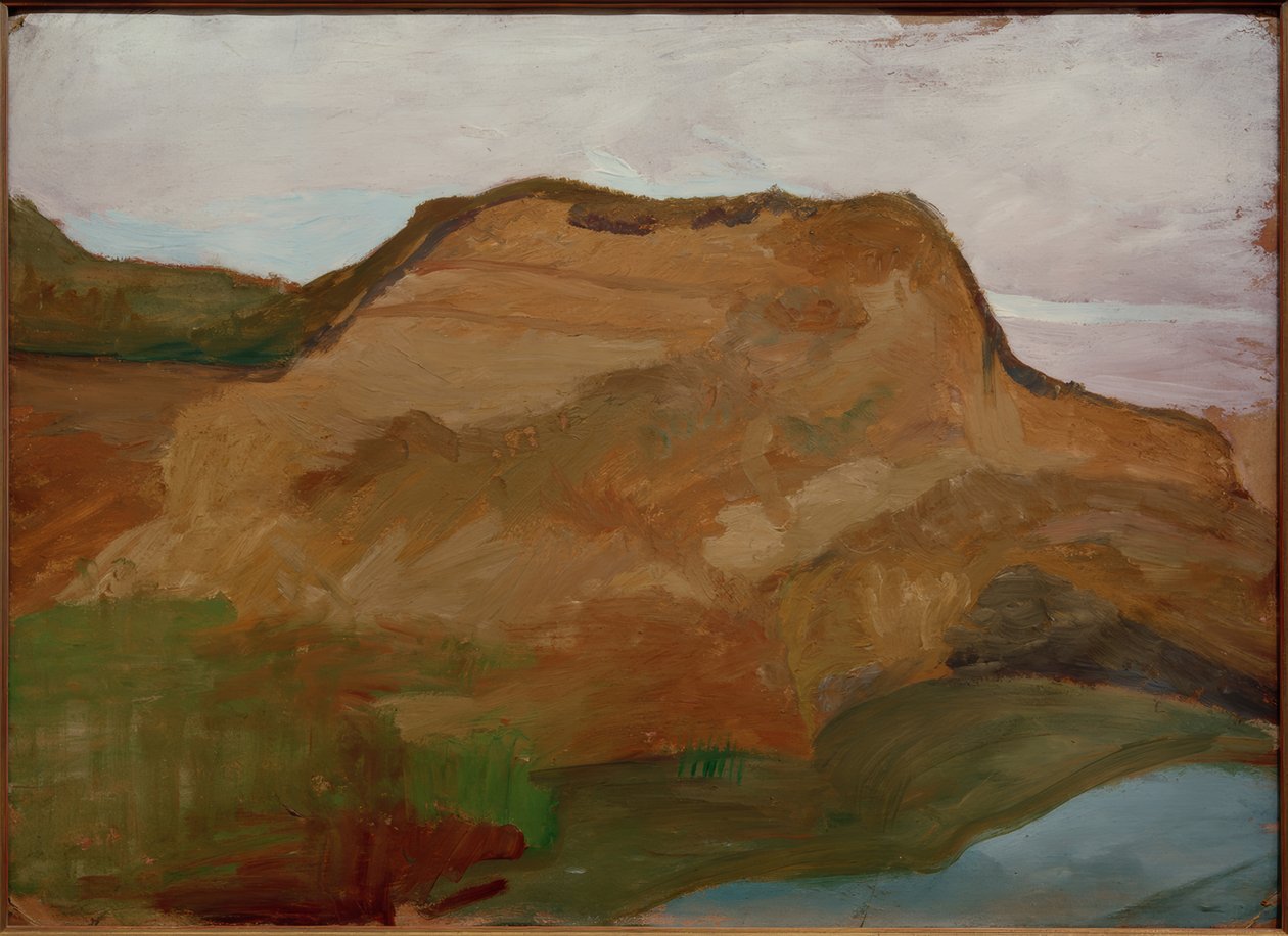 Zandkuil door Paula Modersohn Becker