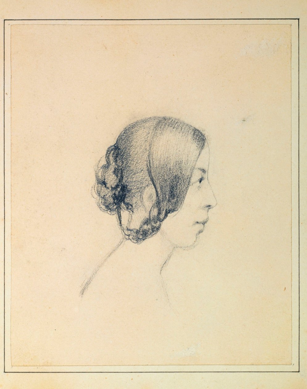 Zelfportret door Pauline Viardot García