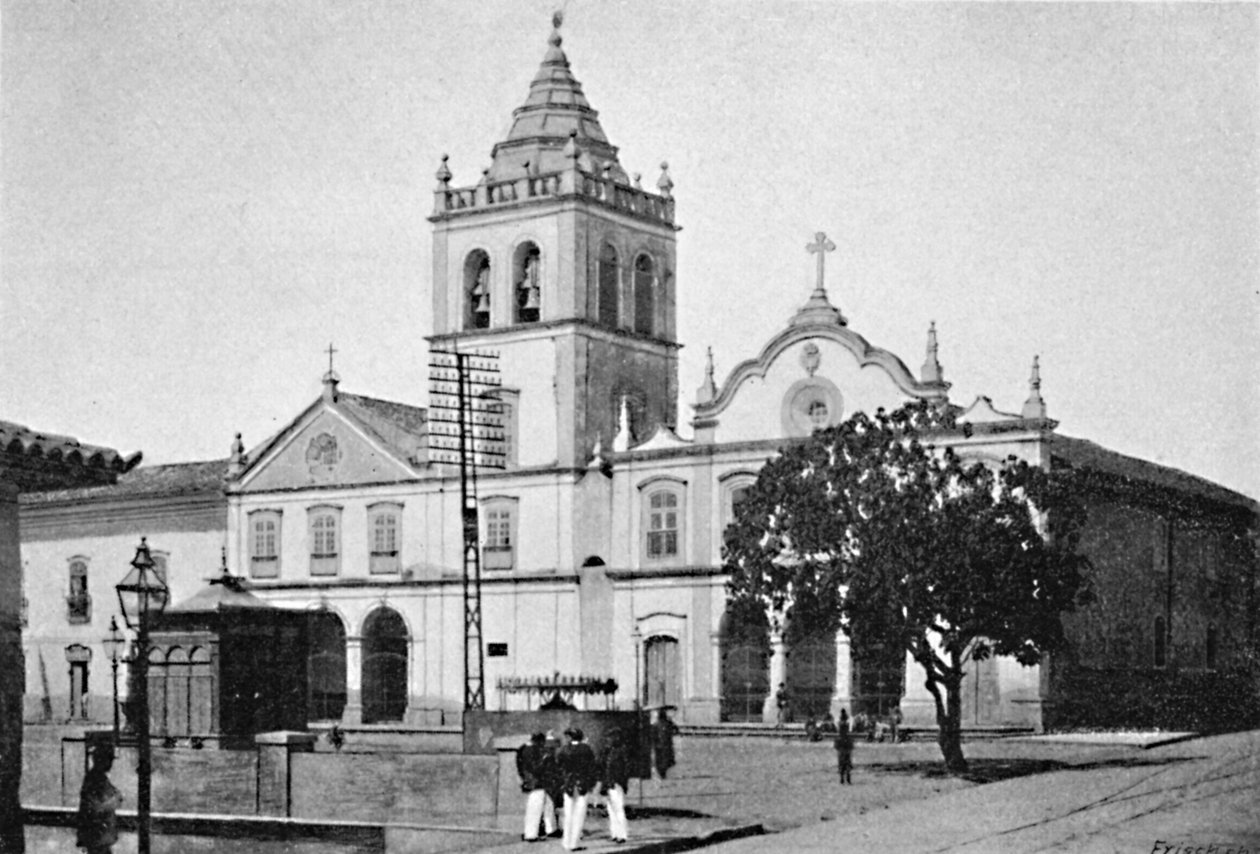Igreja do Carmo, 1895 door Paulo Kowalsky