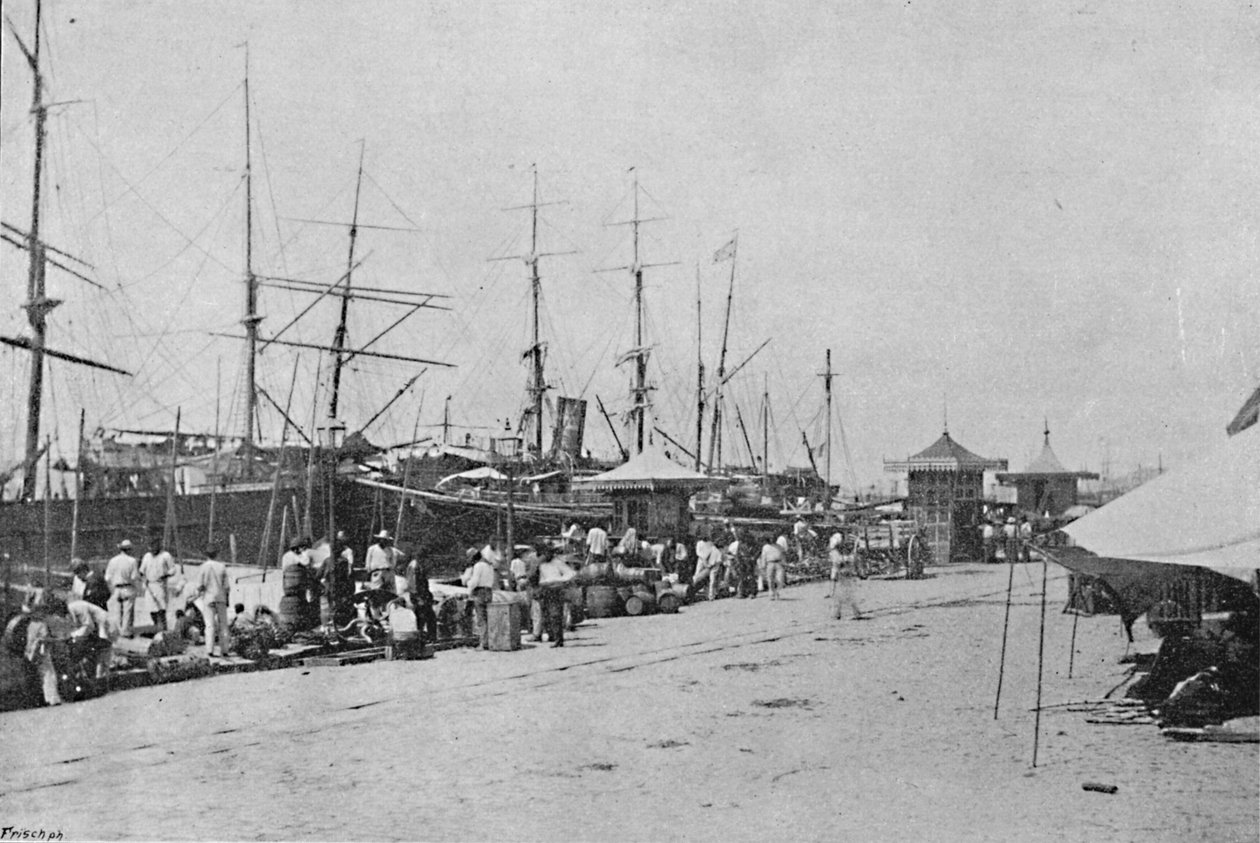 Os Quais de Santos, Santos Kade, 1895 door Paulo Kowalsky