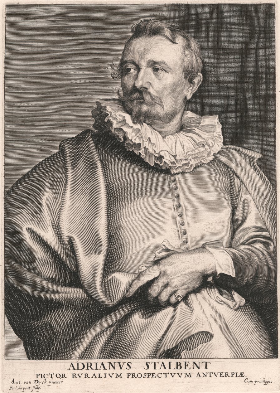 Adrianus Stalbent door Paulus Pontius