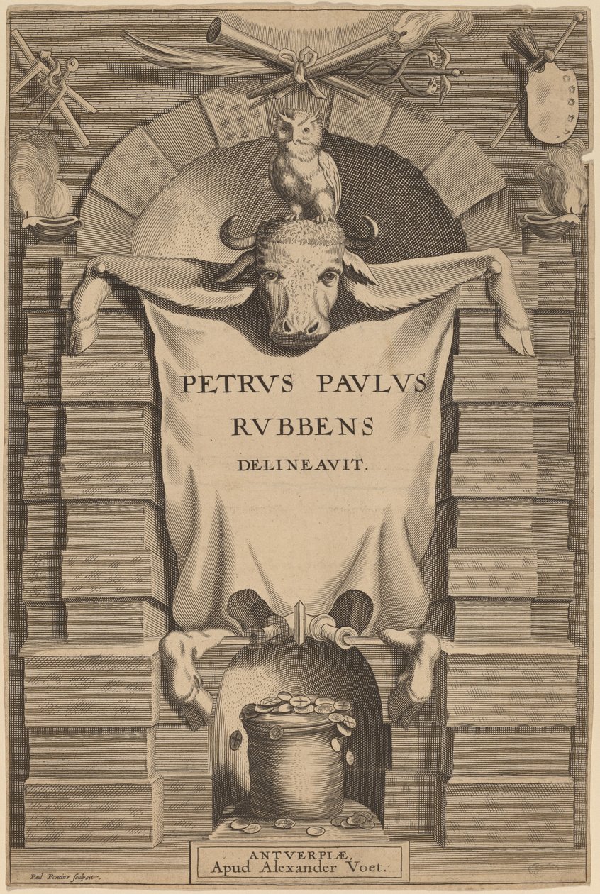 Titelpagina door Paulus Pontius after Sir Peter Paul Rubens