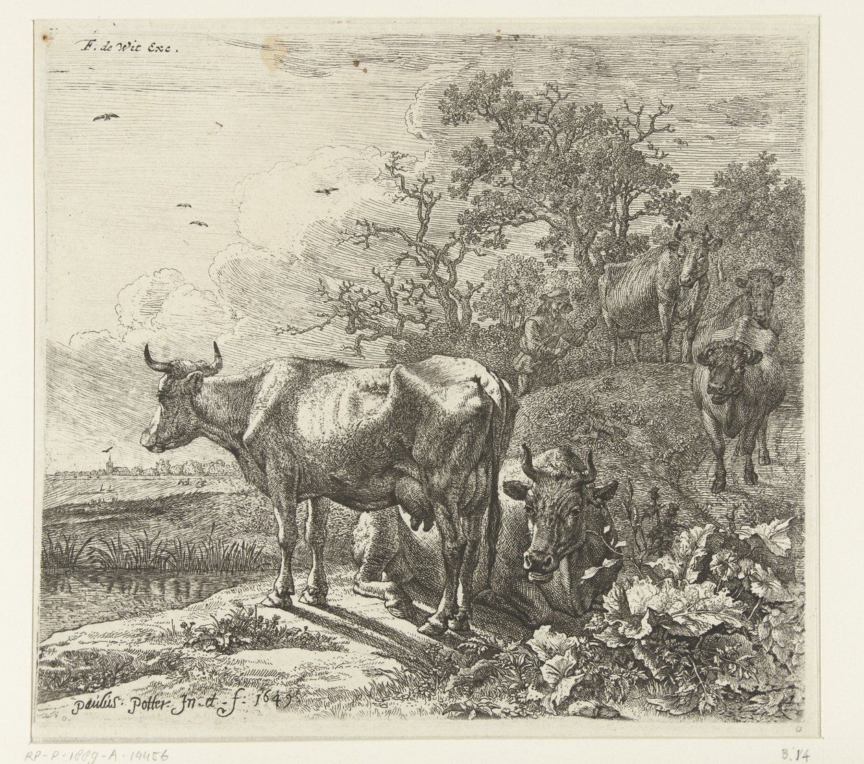 De veehoeder door Paulus Potter