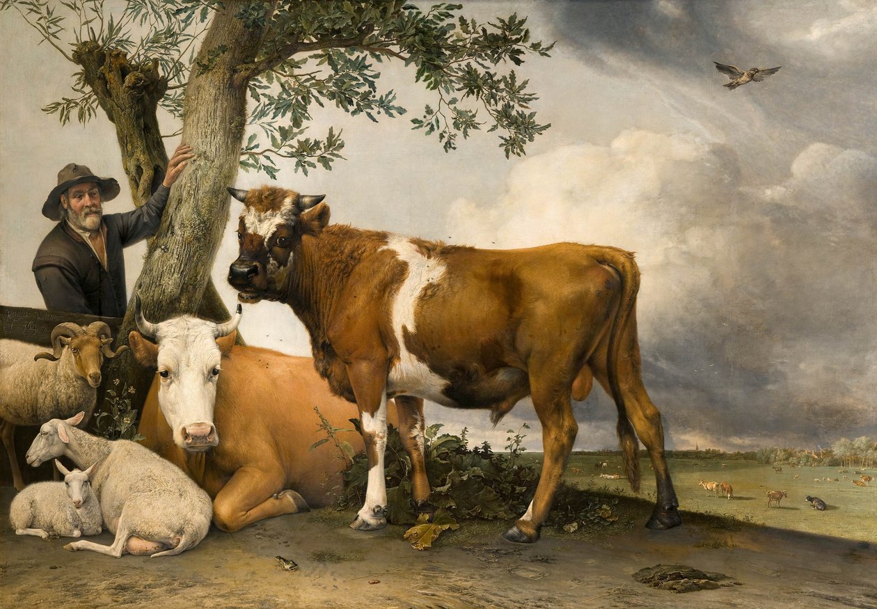 De Stier door Paulus Potter