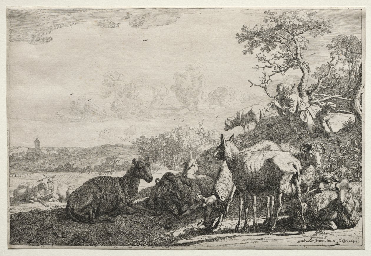 De herder door Paulus Potter