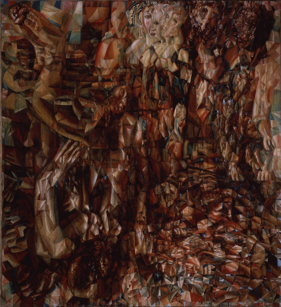 Oorlog met Duitsland, 1914-1915 door Pavel Nikolayevich Filonov