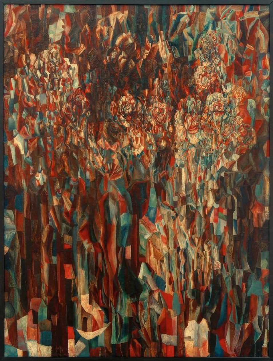 Bloemen van de wereldbloei door Pawel Nikolajewitsch Filonow