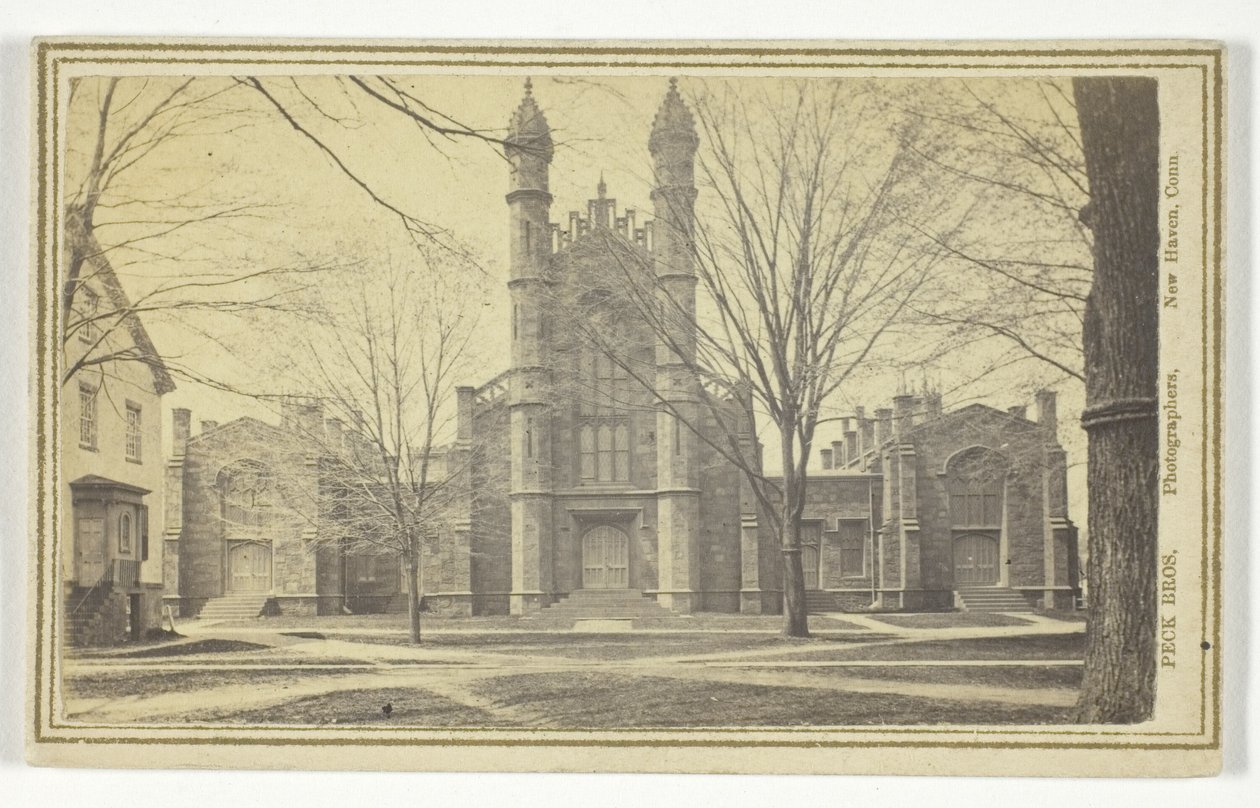 Bibliotheek, Yale University door Peck Brothers