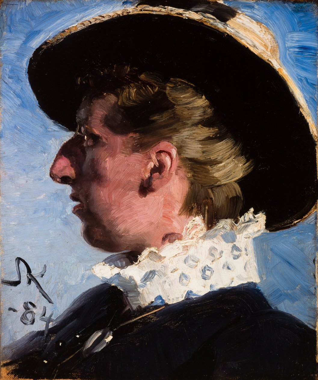 Anna Palm door Peder Severin Krøyer