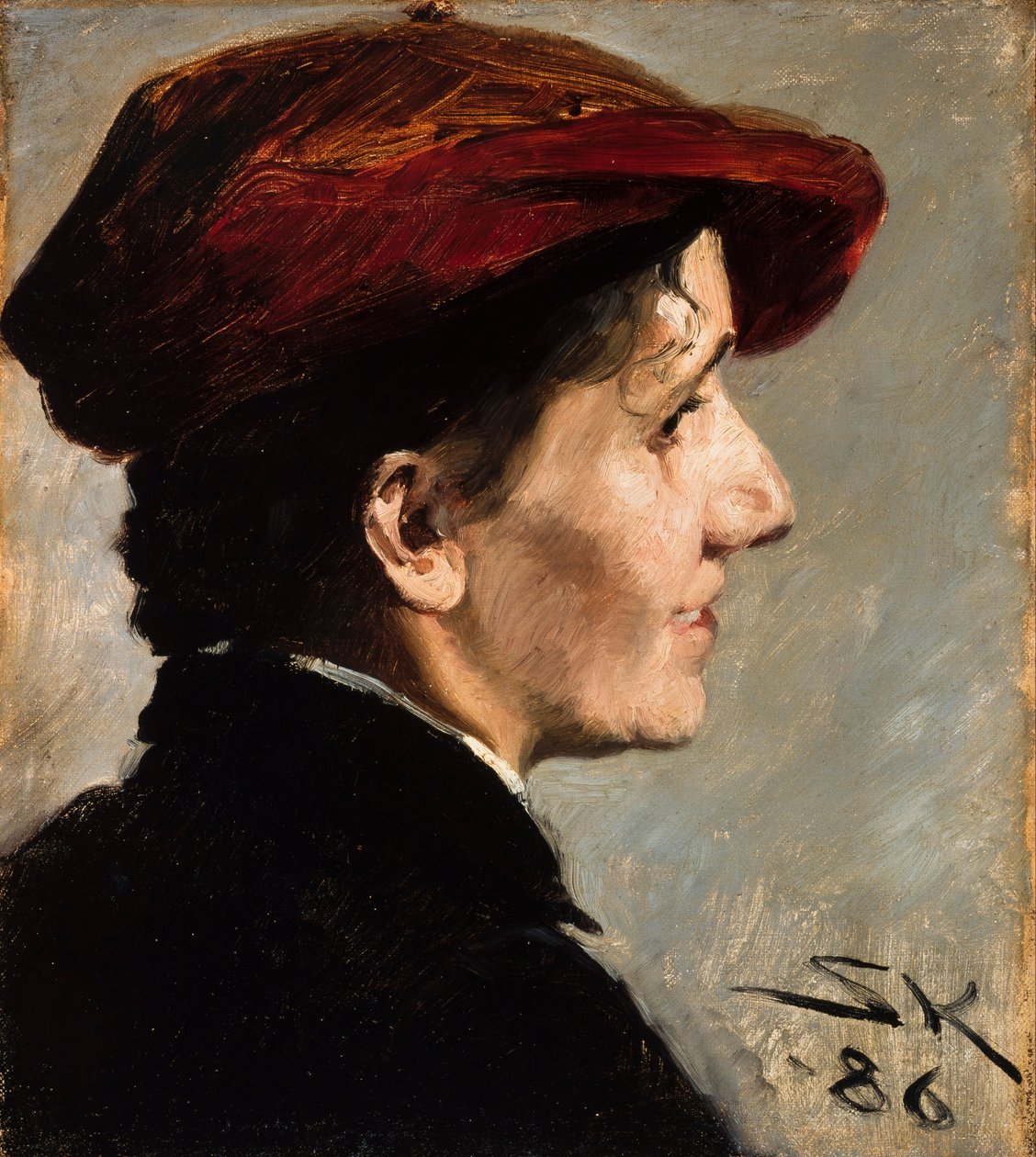 Marianne Stokes door Peder Severin Krøyer