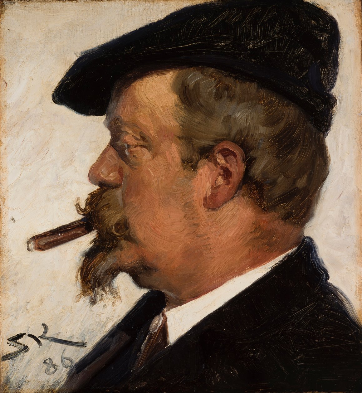 Vilhelm Rosenstand door Peder Severin Krøyer