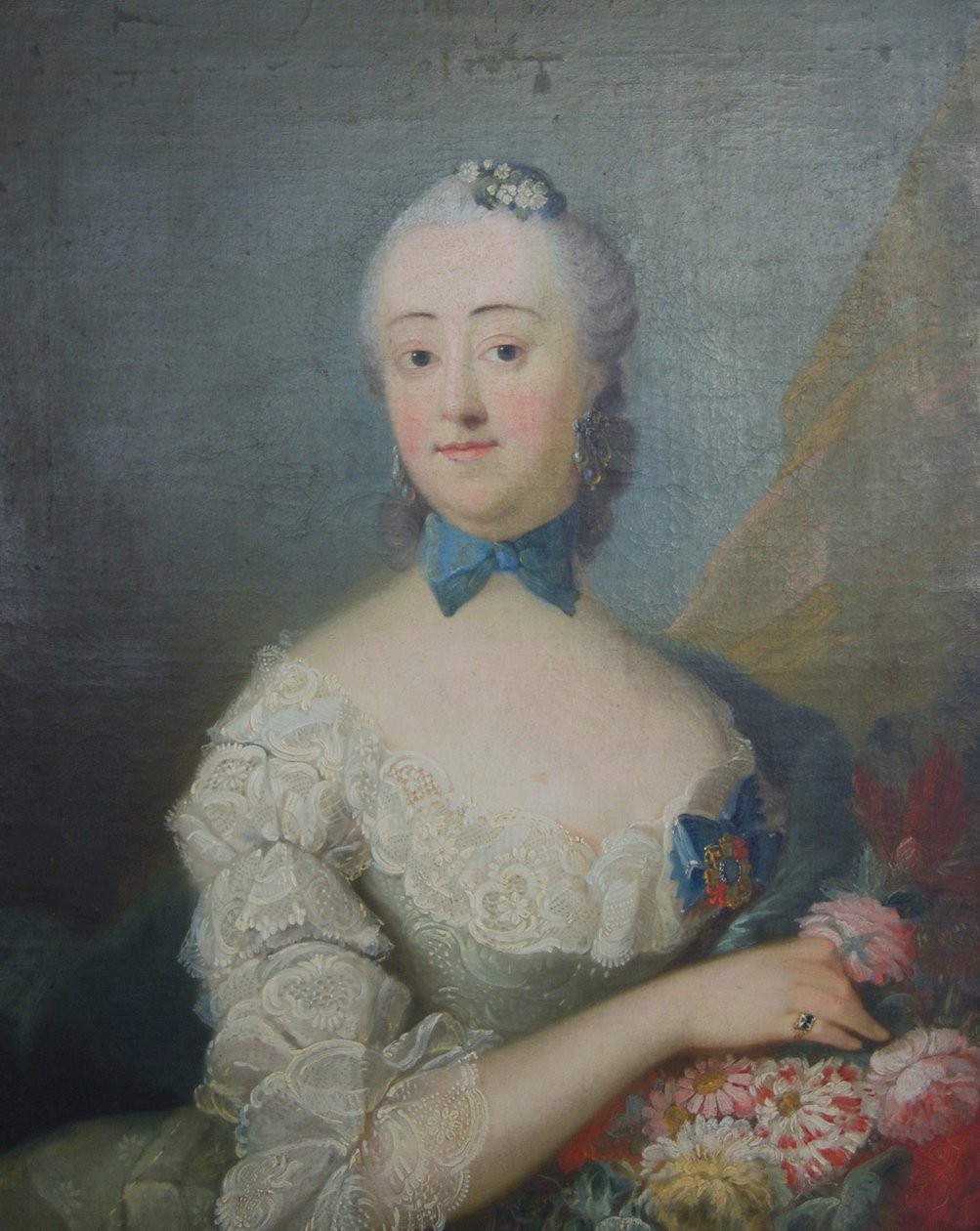 Portret van Birgitte "Birte" Rosenkrantz. door Peder Als