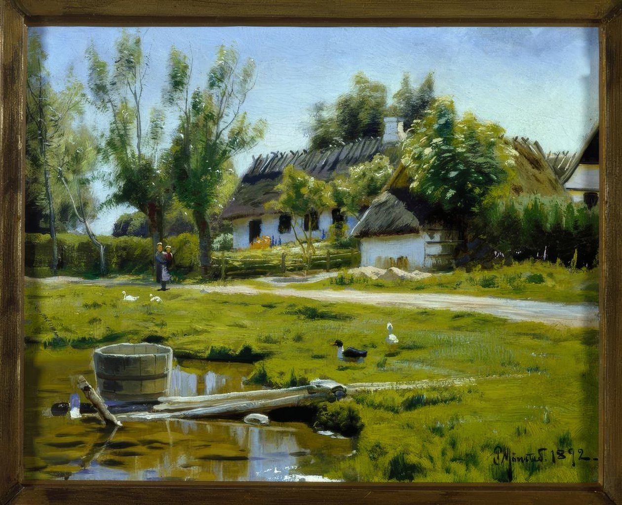 Landelijke idylle door Peder Monsted