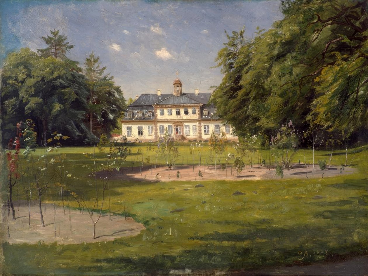 Kasteel Sorgenfri door Peder Monsted