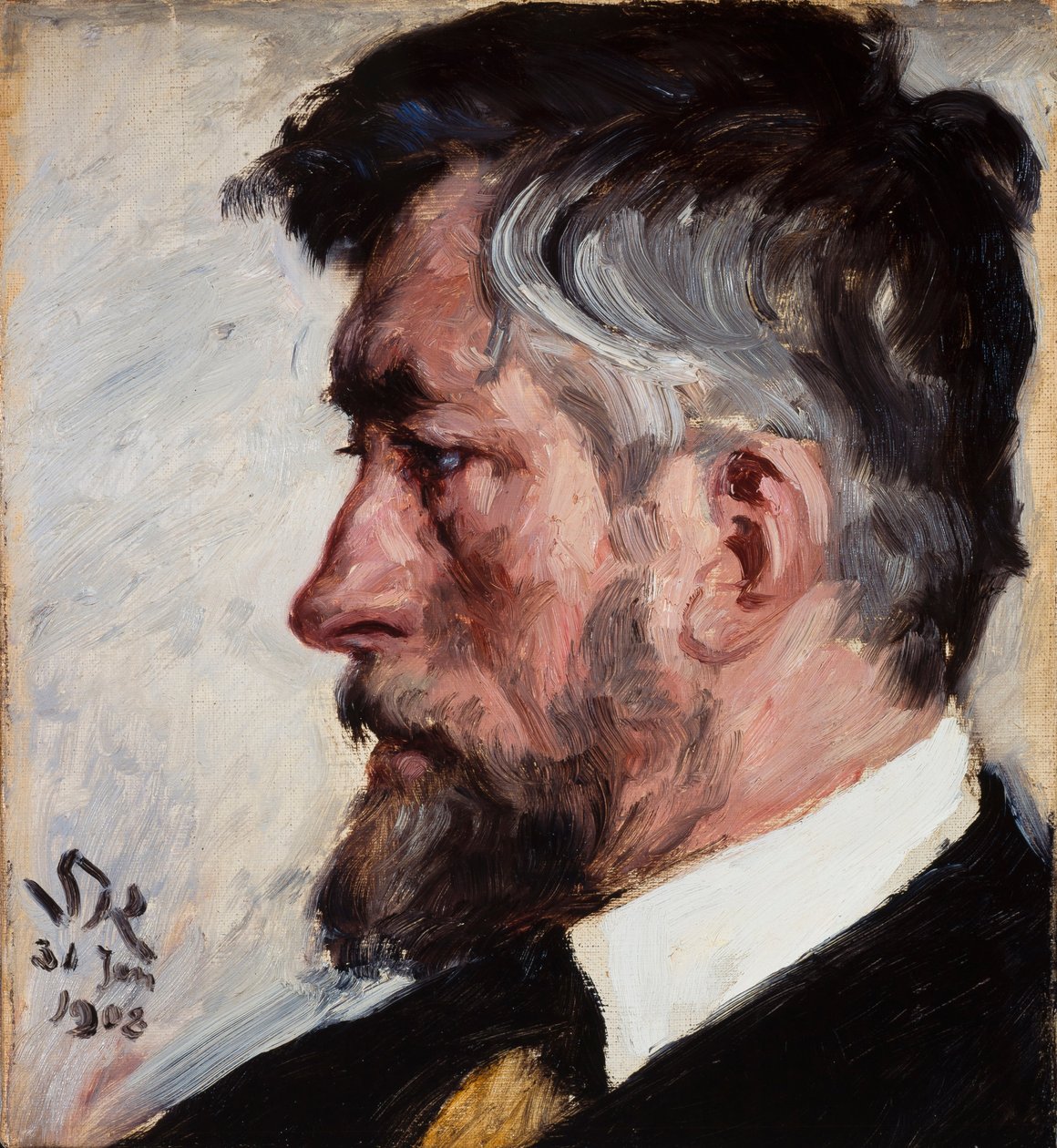 J.F. Willumsen door Peder Severin Krøyer