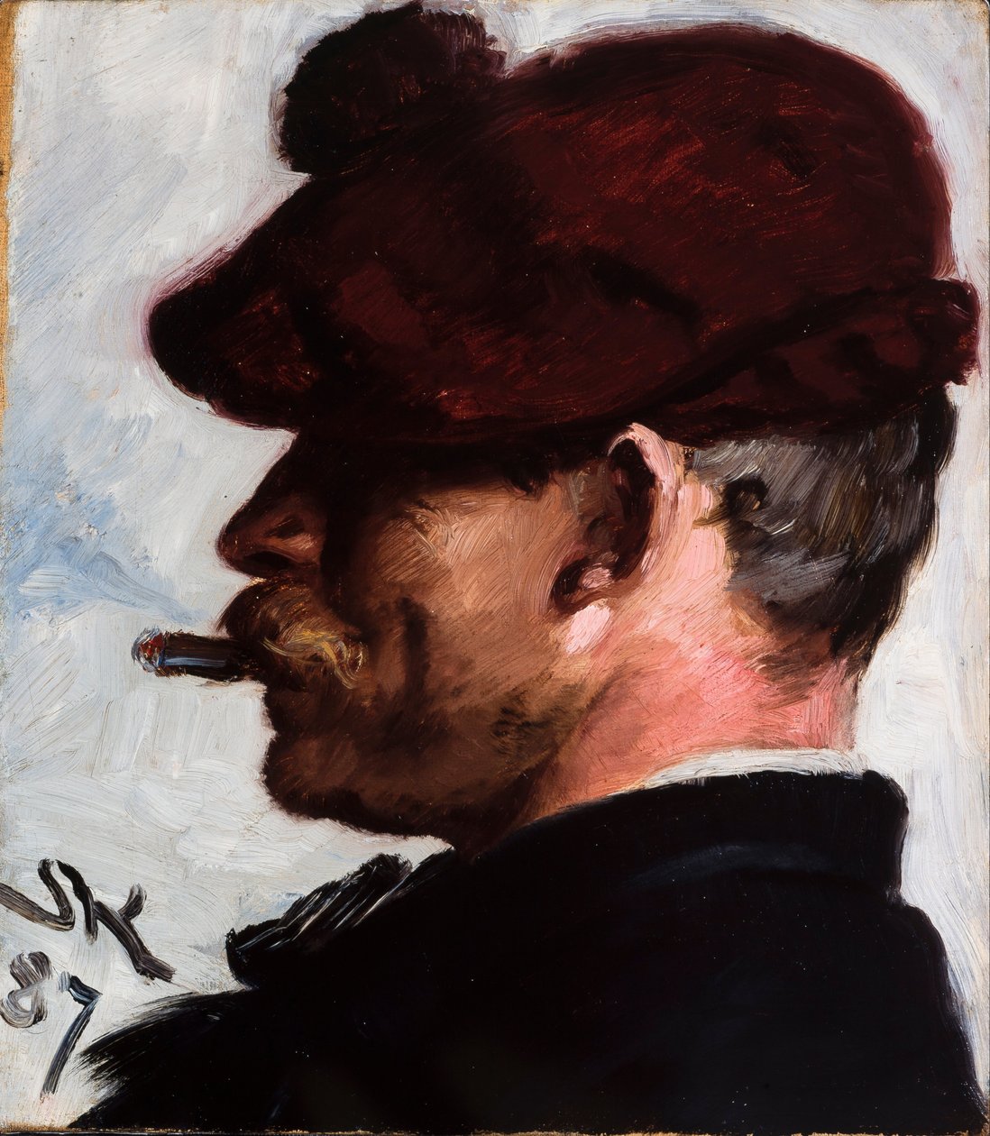 Thorvald Niss door Peder Severin Krøyer