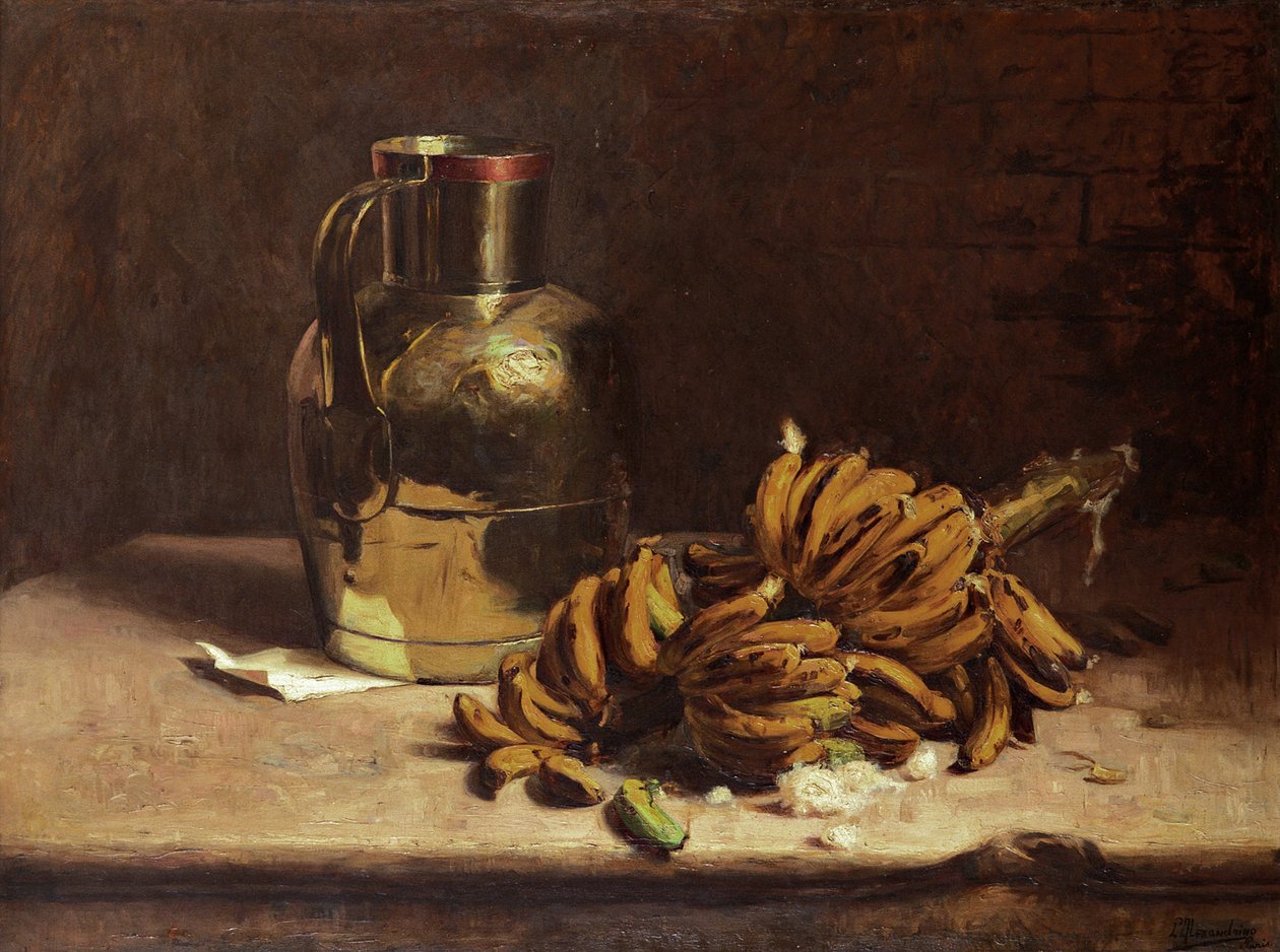 Bananen en metaal door Pedro Alexandrino Borges