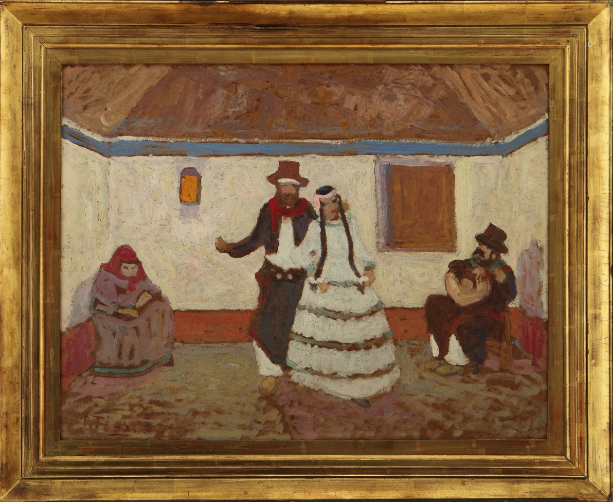 Dans op de ranch door Pedro Figari