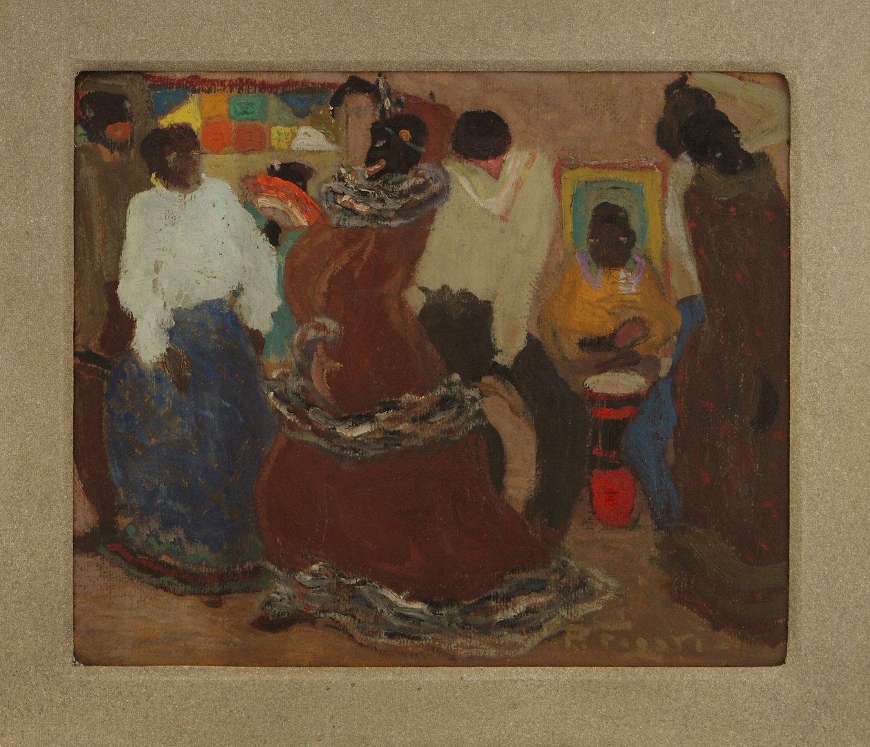 Candombe door Pedro Figari