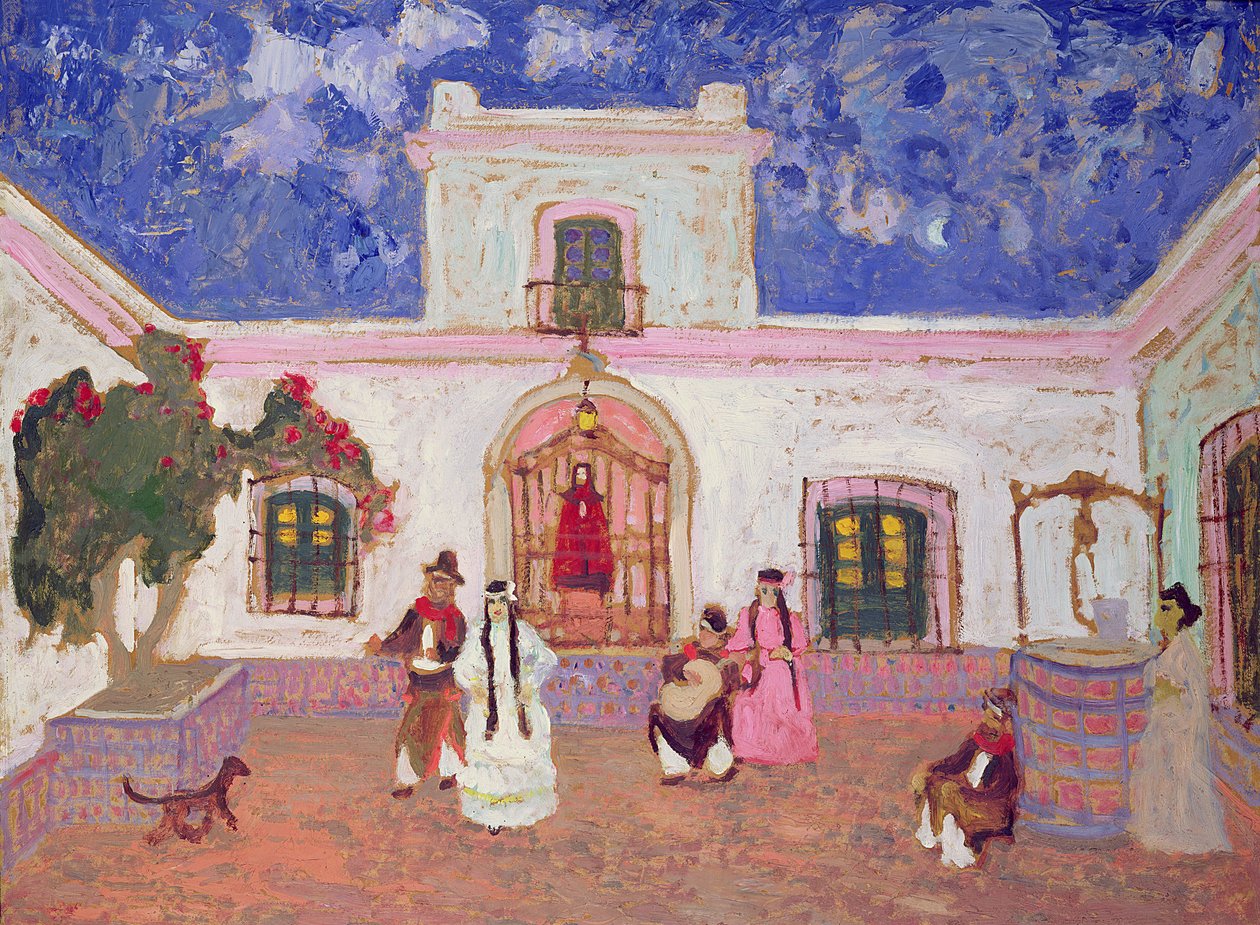 Creoolse Dans, voor 1927 door Pedro Figari