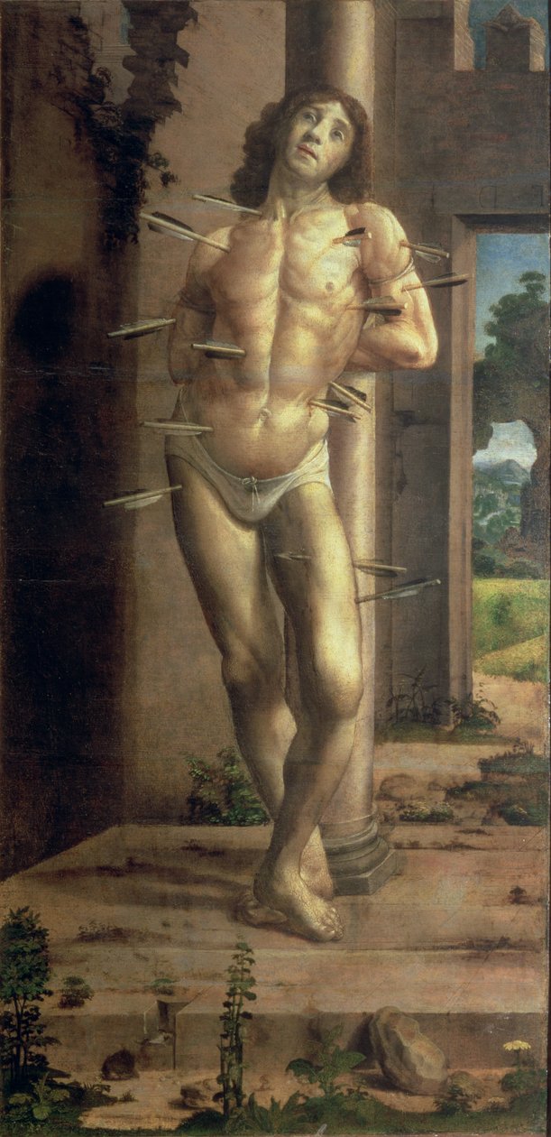 Sint Sebastiaan door Pedro Berruguete