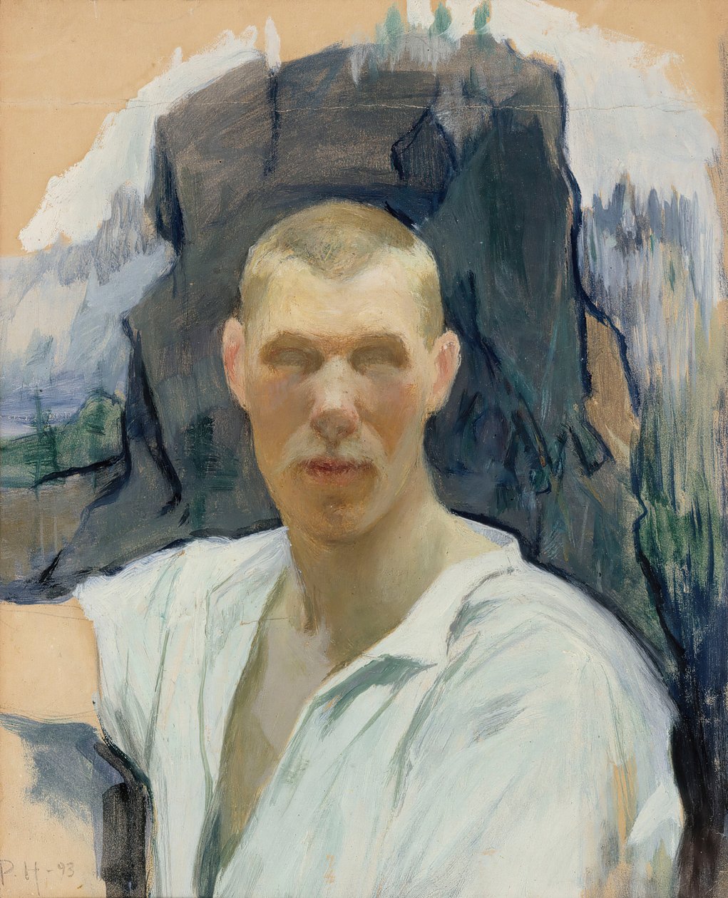 Zelfportret door Pekka Halonen