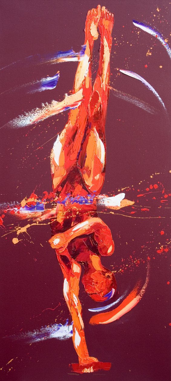 Gymnast Zes, 2011 door Penny Warden
