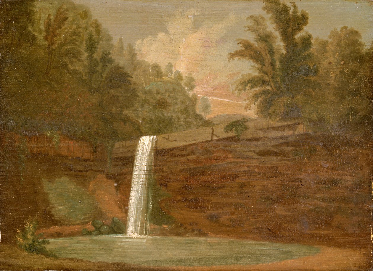 Sgwd Gwladys, Vale of Neath, ca. 1819 door Penry Williams