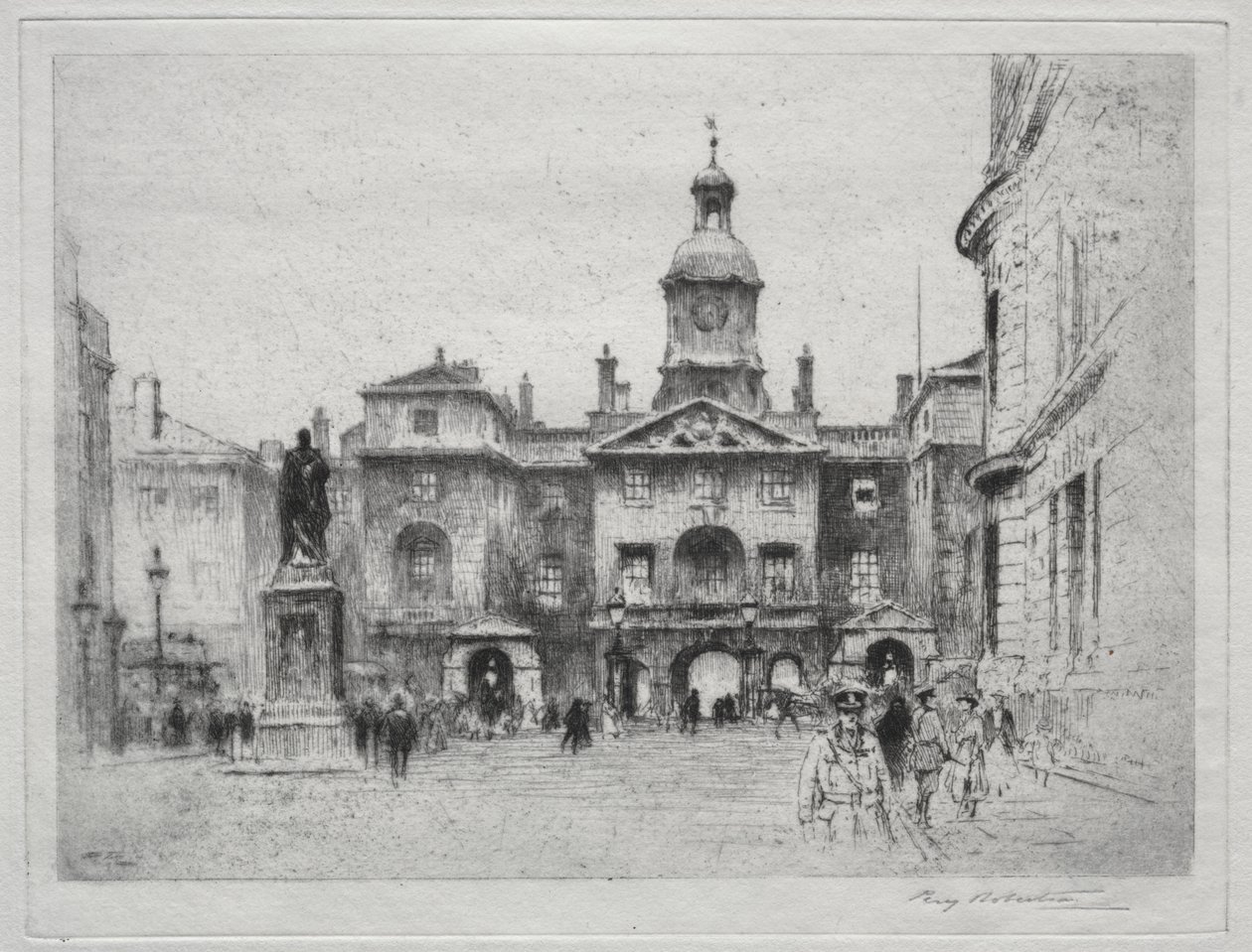 Horse Guards, Whitehall door Percy Robertson