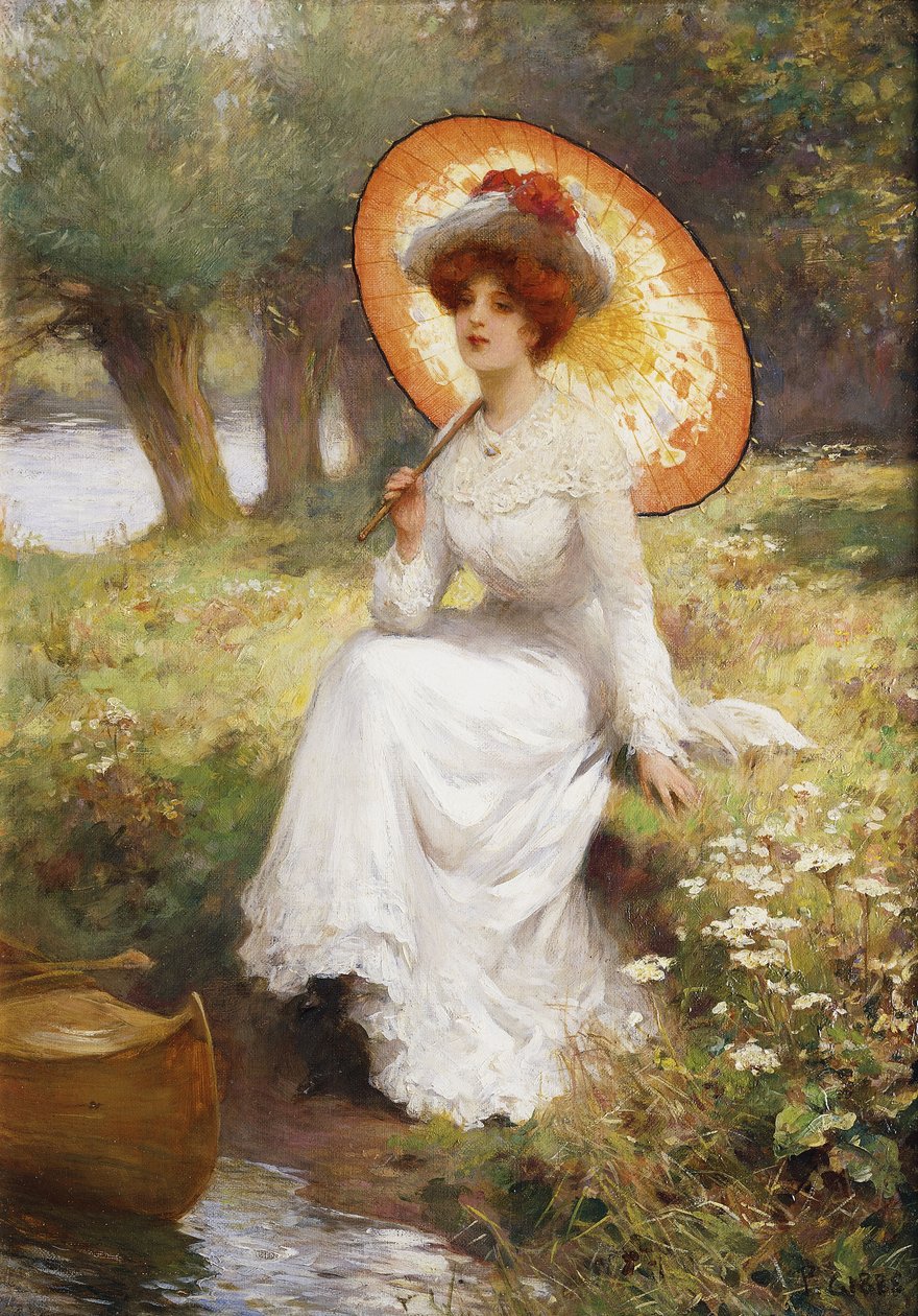 Aan de Rivier door Percy William Gibbs