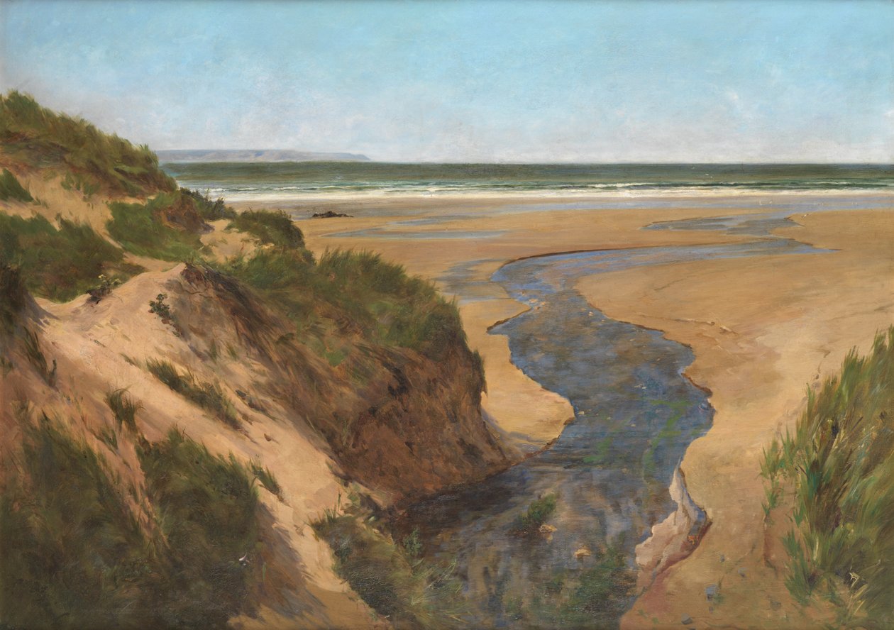 Croyde Sands, Zomertijd door Peregrine Mulvogue Feeney