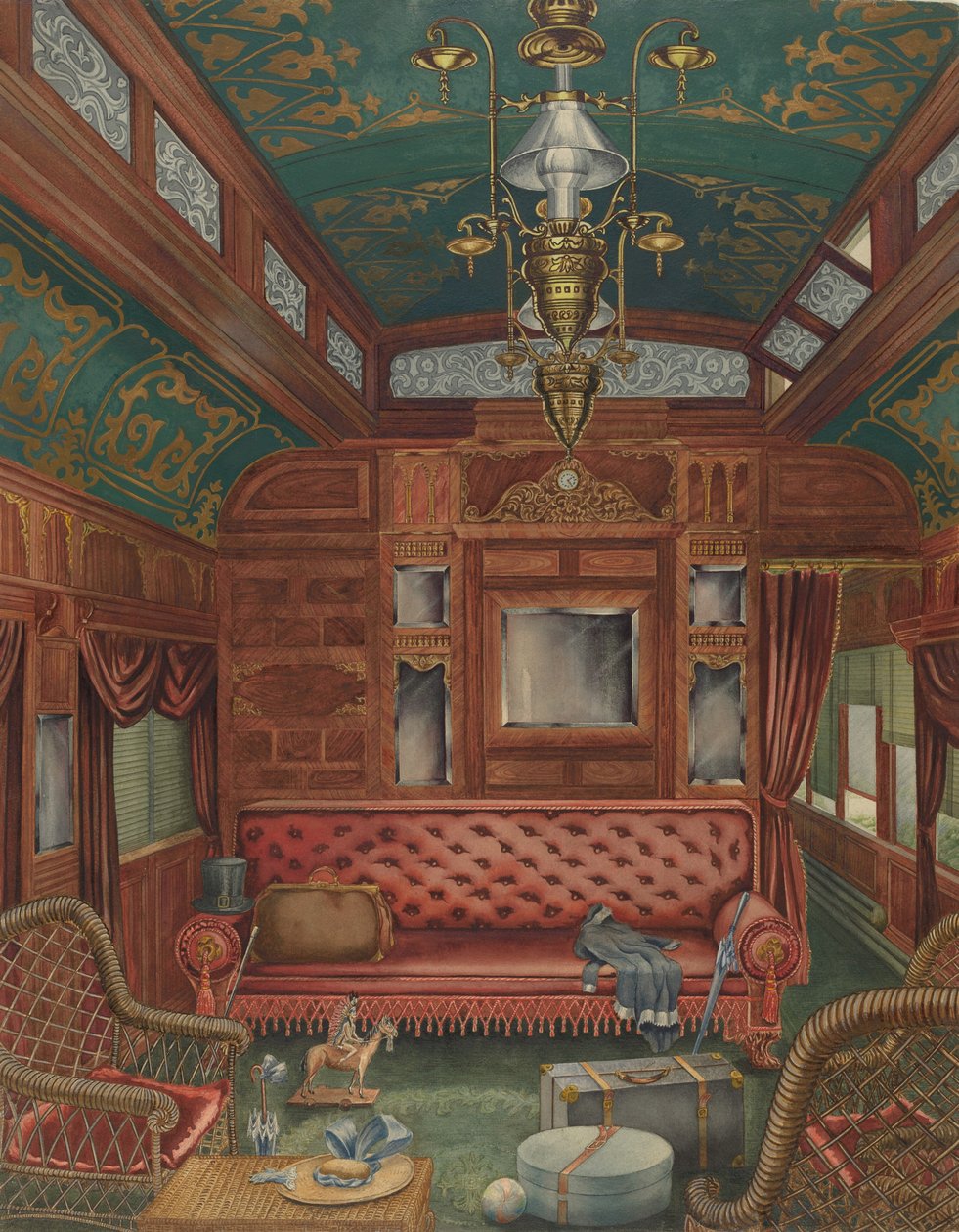 Pullman Rijtuig door Perkins Harnly