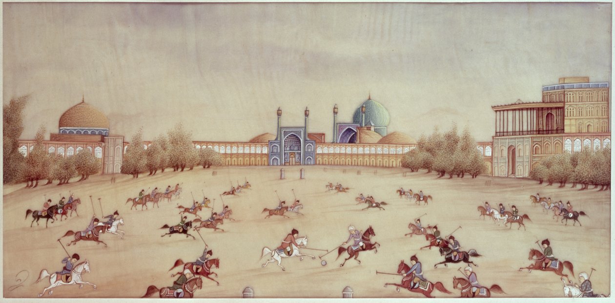 Polo in Isfahan door Persian School