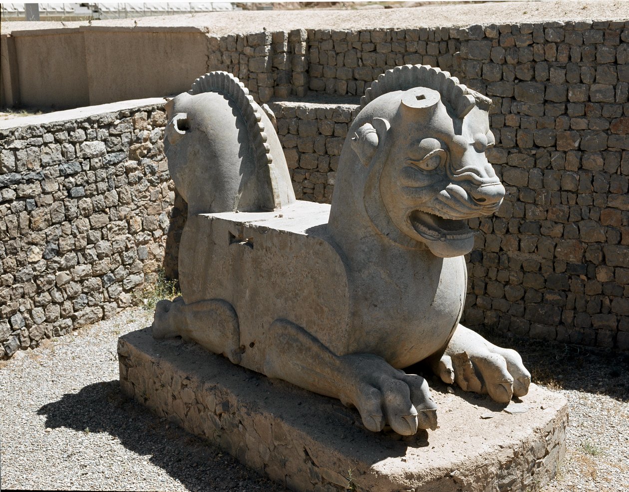 Leeuwvormige protome, 6e eeuw v.Chr. door Persian School