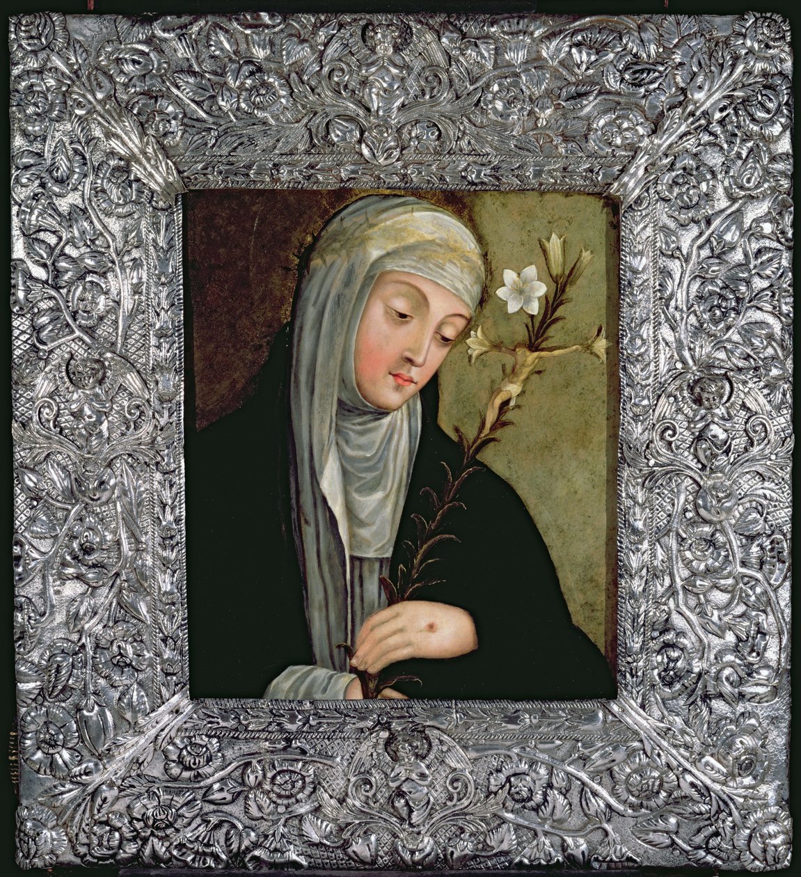 St. Catharina van Siena door Peruvian School