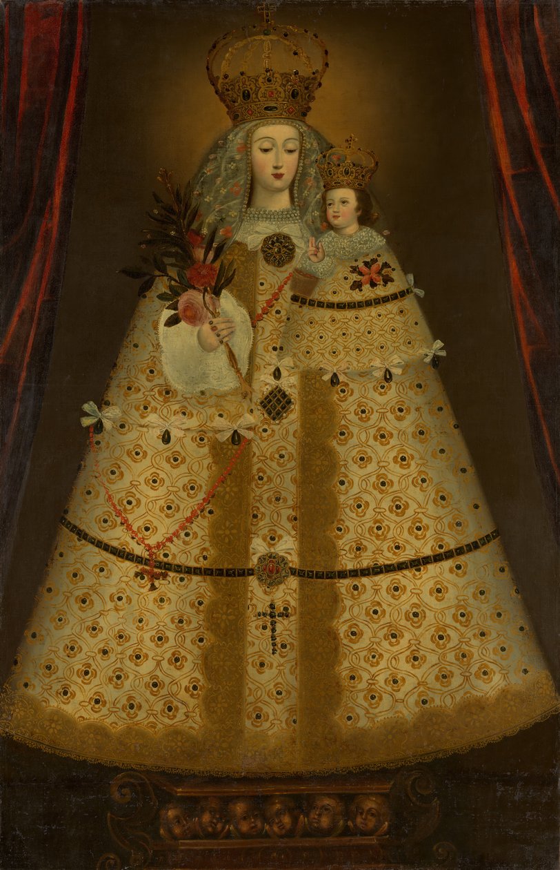 Onze-Lieve-Vrouw van Guápulo, 18e eeuw door Peruvian