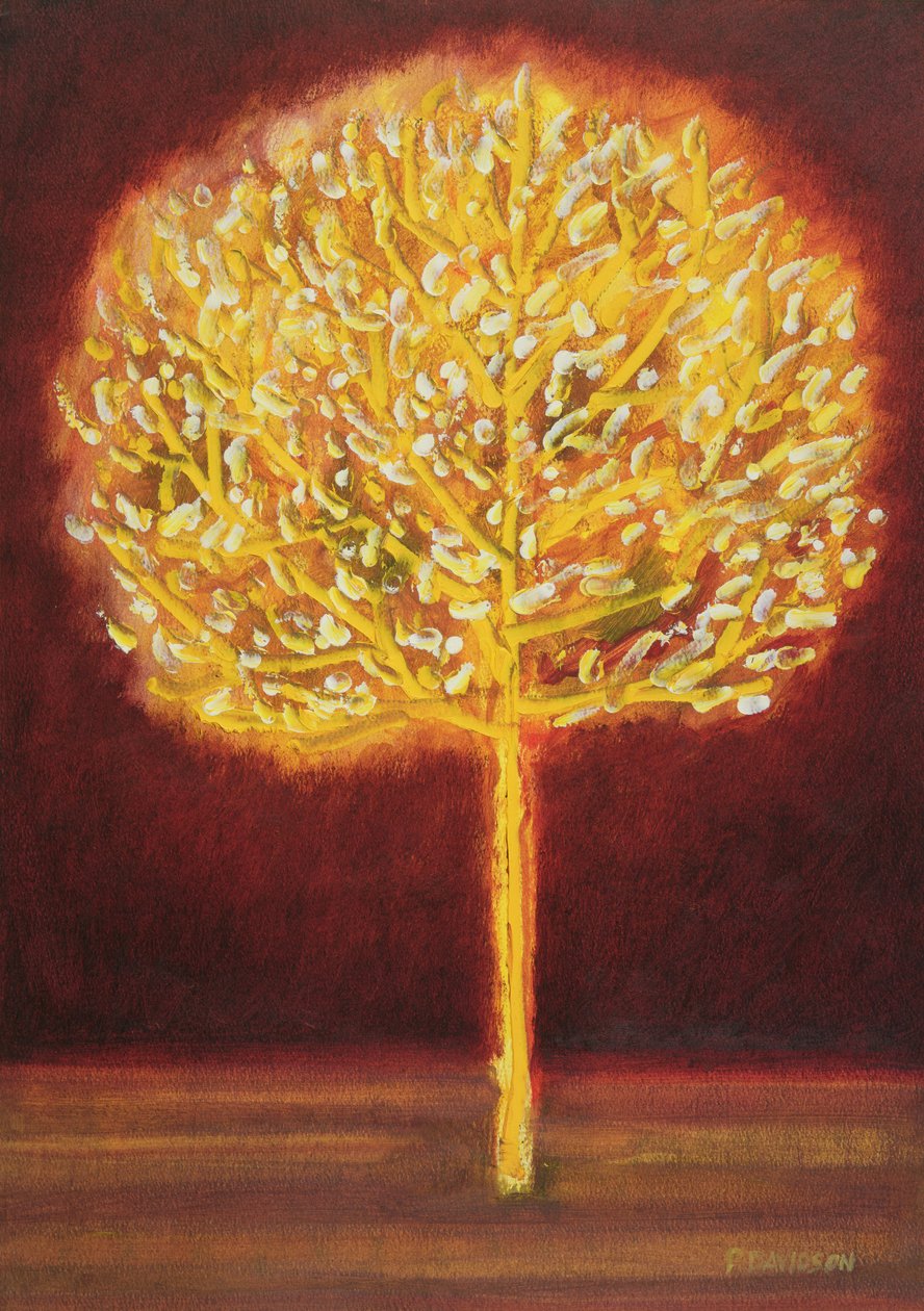 Bloeiende Boom, 1997 door Peter Davidson