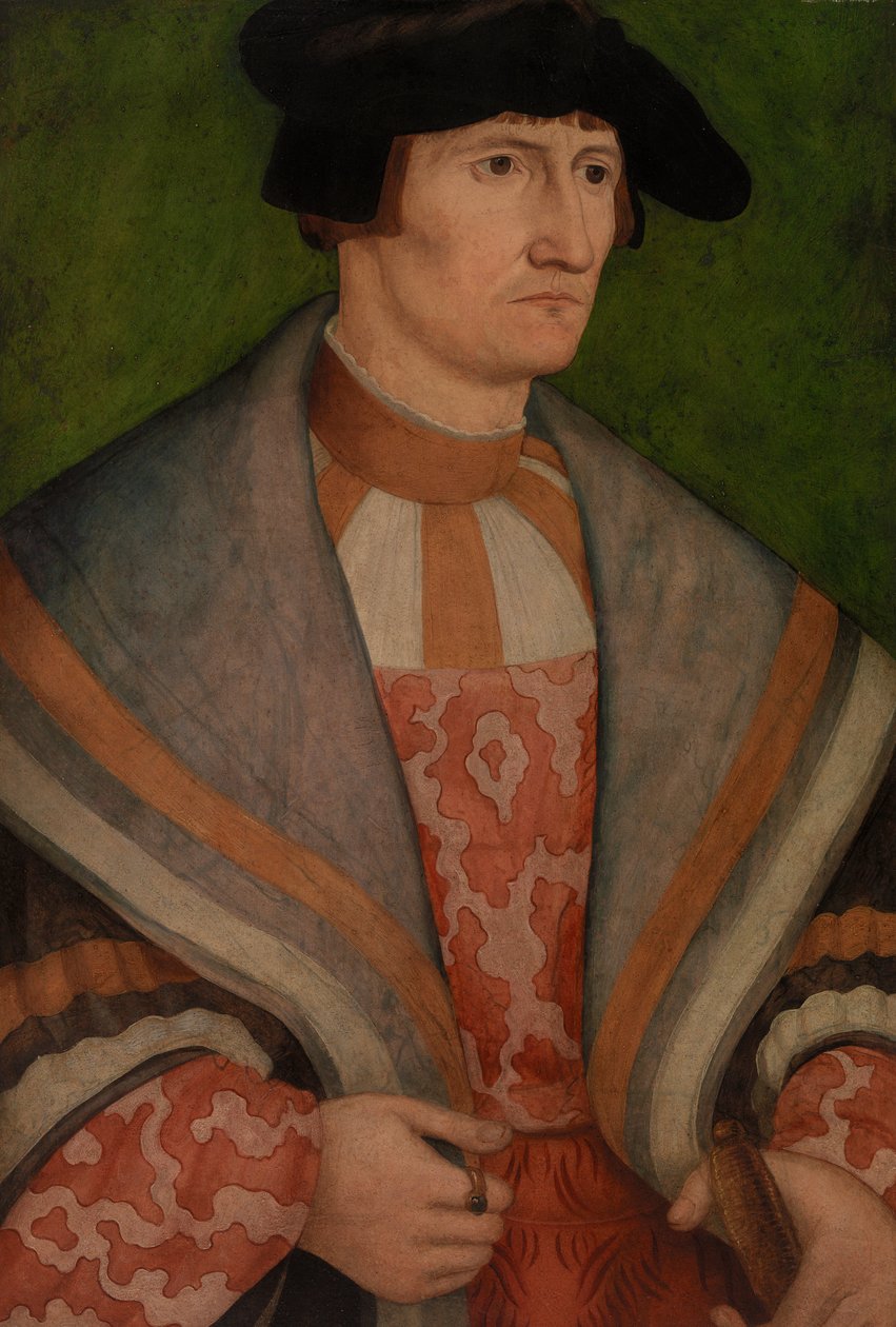 Portret van een man door Peter Gertner