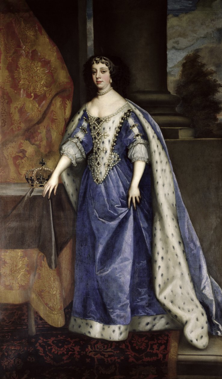 Catharina van Braganza (1638-1705) door Peter Lely