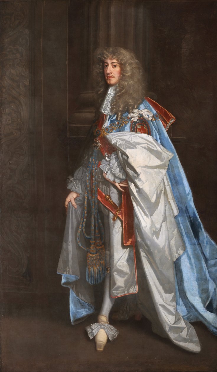 James II door Peter Lely