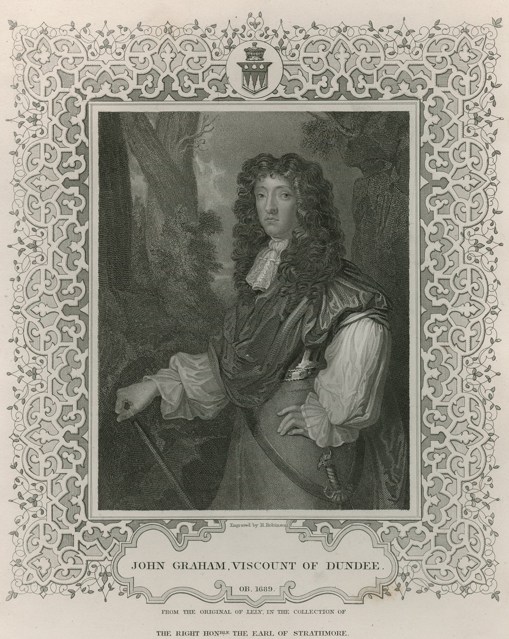 John Graham van Claverhouse, 1e Burggraaf van Dundee, uit 