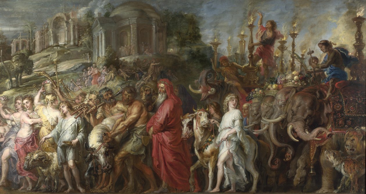 Een Romeinse Triomf, c.1630 door Peter Paul Rubens
