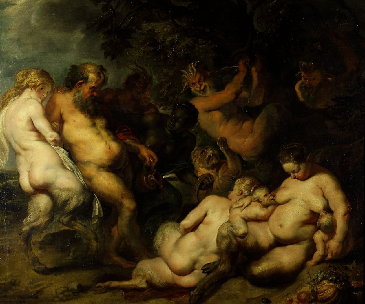 Bacchanalia door Peter Paul Rubens