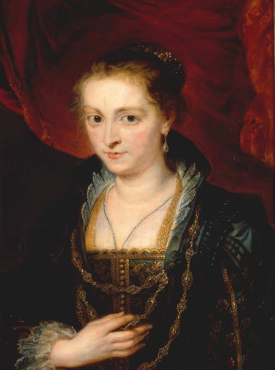 Portret van Susanna Fourment door Peter Paul Rubens