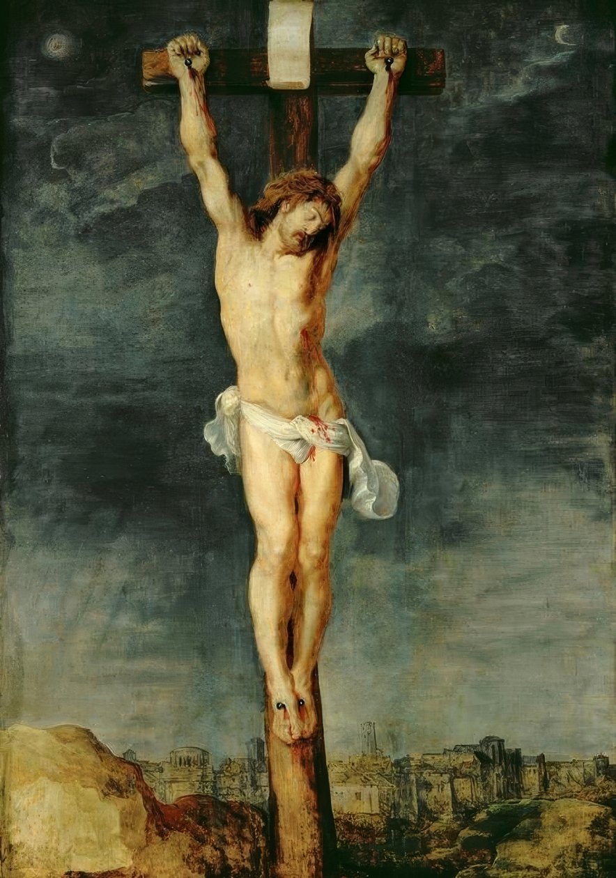 Christus aan het kruis door Peter Paul Rubens